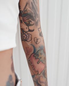old school tattoo motive